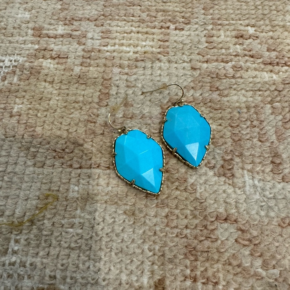 Kendra Scott Turquoise Drop Earrings